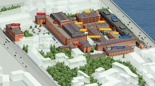 Офисная недвижимость Бизнес-квартал "Даниловская мануфактура"/Кор. "Сатиновый"