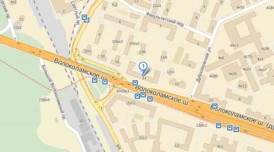 Торговая недвижимость Помещение Волоколамское ш., д.14